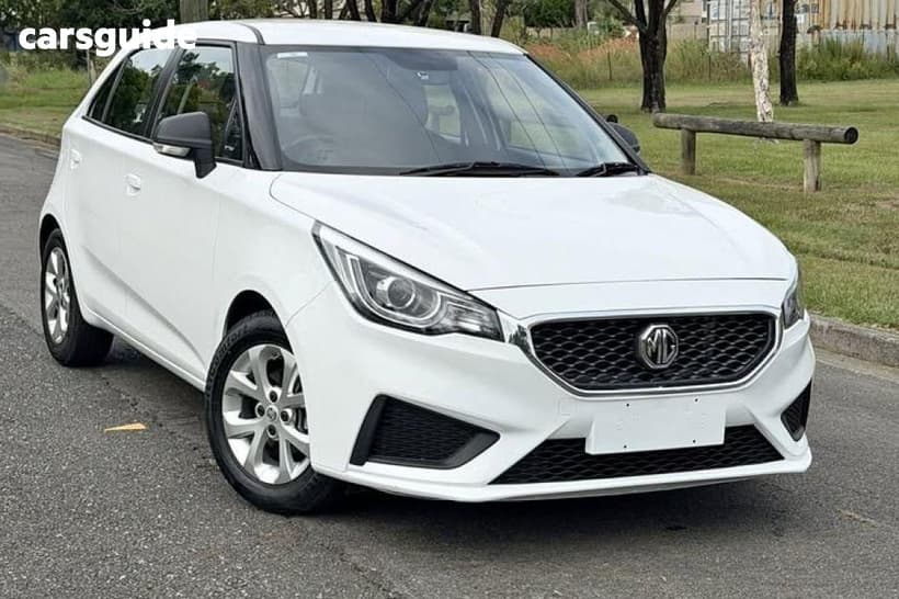 White 2022 MG MG3 Hatchback Core