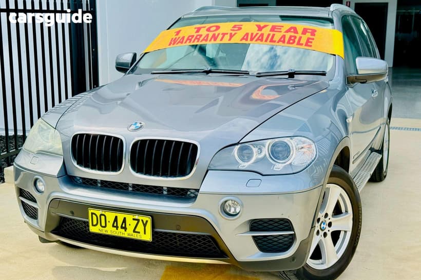 Grey 2010 BMW X5 Wagon Xdrive 30D