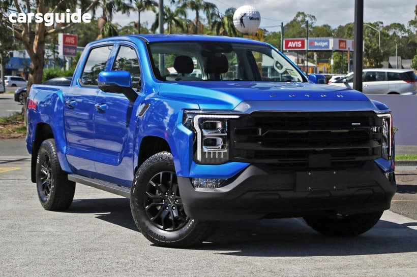Blue 2025 Foton Tunland Dual Cab Pick-up V7-C (4X4)