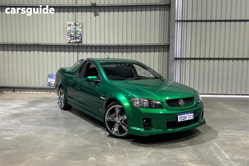 Green 2010 Holden Commodore Utility Ss