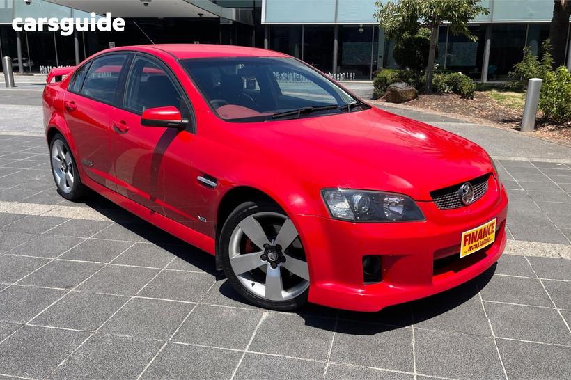 Red 2007 Holden Commodore Sedan Ss-V