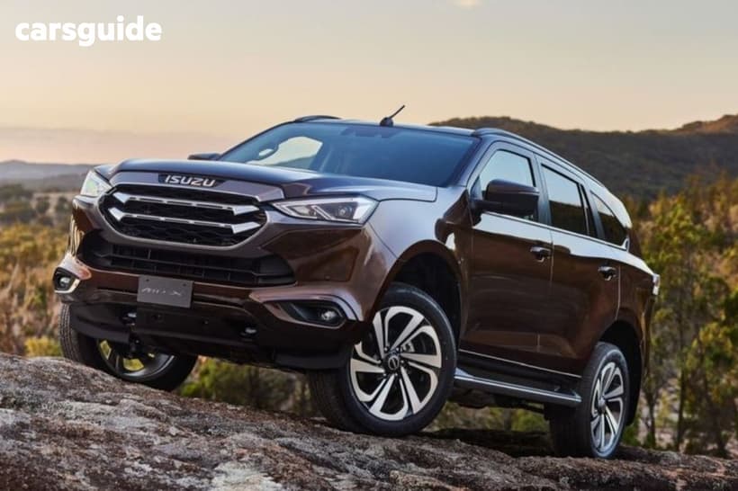 Silver 2023 Isuzu MU-X Wagon Ls-T (4X4)