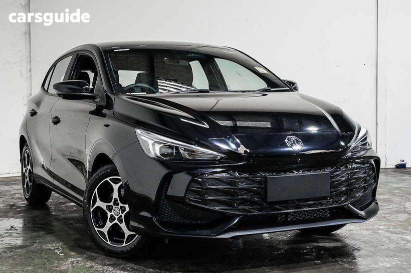 Black 2025 MG MG3 Hatchback Essence
