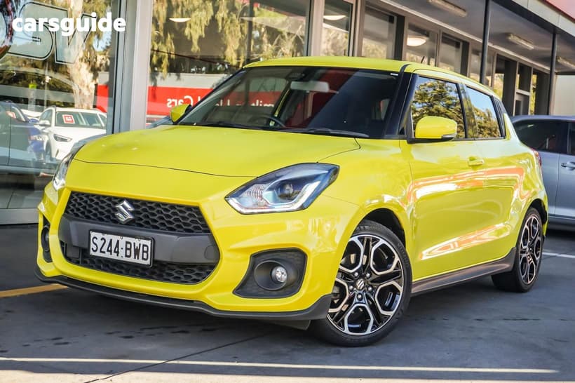 Yellow 2018 Suzuki Swift Hatchback Sport