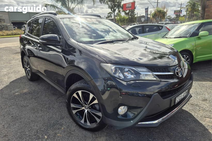 Black 2013 Toyota RAV4 Wagon Cruiser (4X4)