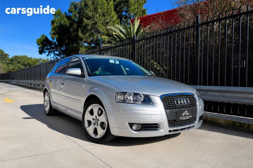 Silver 2006 Audi A3 Hatchback Sportback 2.0 Fsi Ambition