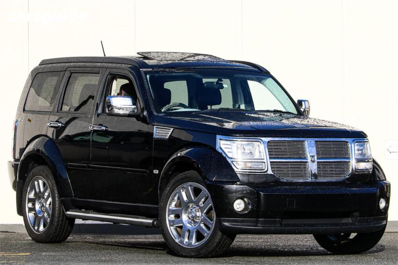 Black 2010 Dodge Nitro Wagon Sx
