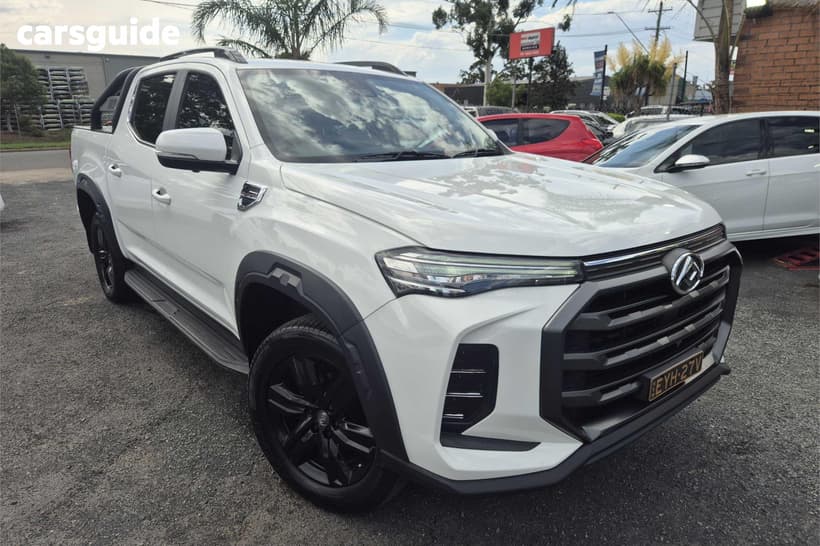 White 2022 LDV T60 Double Cab Utility Max Luxe (4X4)