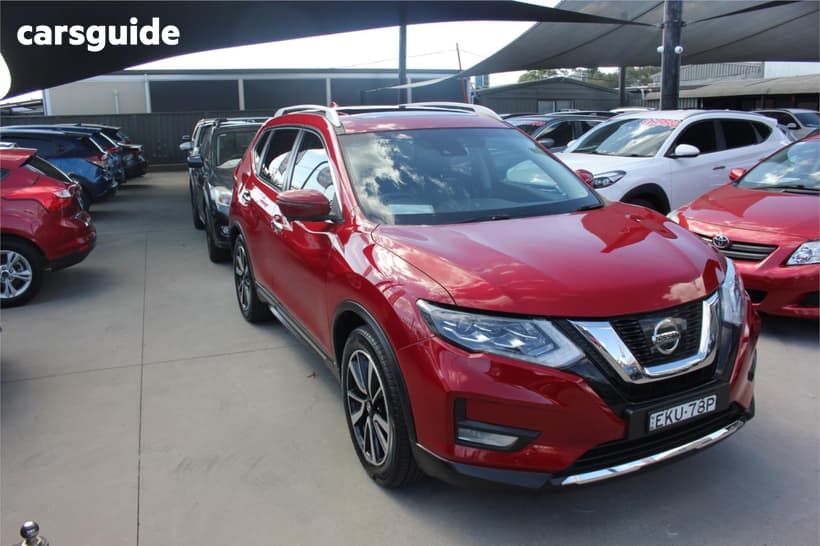 Red 2020 Nissan X-Trail Wagon Ti (4X4)