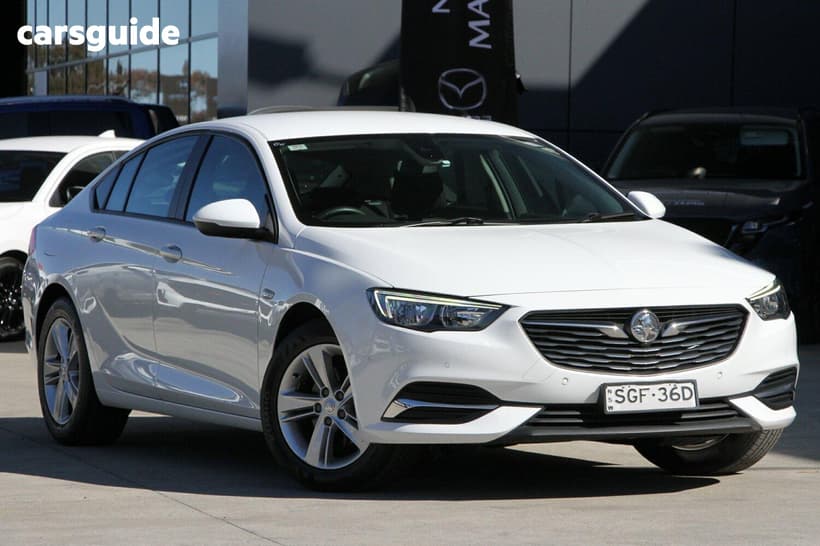 White 2019 Holden Commodore Liftback Lt