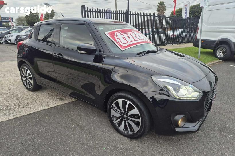 Black 2018 Suzuki Swift Hatchback Glx Turbo