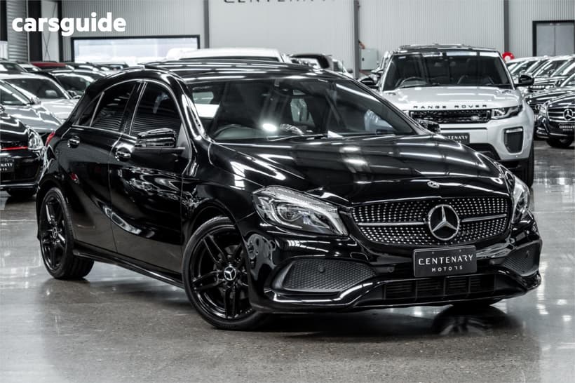 Black 2017 Mercedes-Benz A200 Hatchback