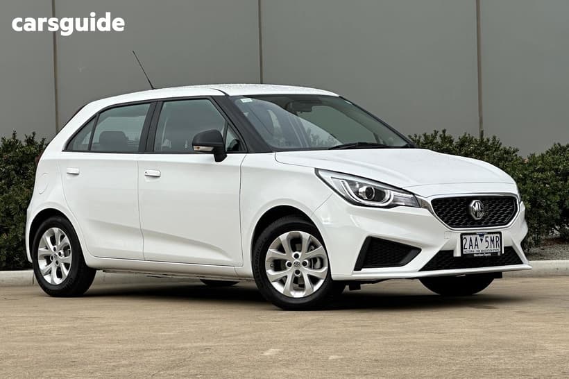 White 2023 MG MG3 Hatchback Core
