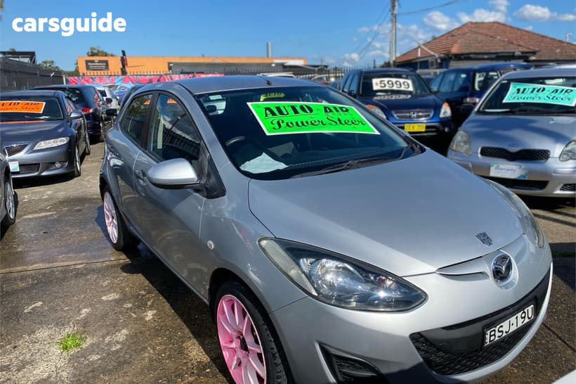 Silver 2010 Mazda 2 Hatchback Neo