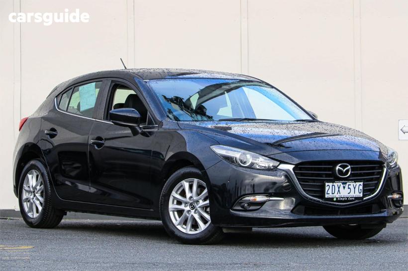 Black 2017 Mazda 3 Hatchback Touring