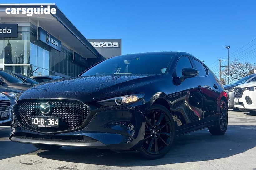 Blue 2023 Mazda 3 Hatchback G25 Evolve Sp