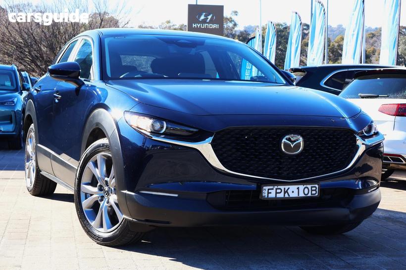 Blue 2025 Mazda CX-30 Wagon G20 Evolve (Fwd)