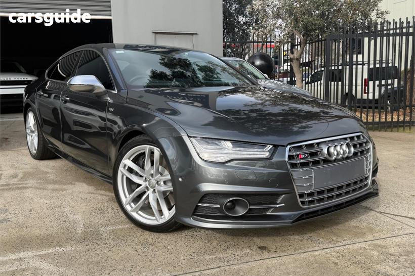 Grey 2017 Audi S7 Hatchback Sportback 4.0 Tfsi