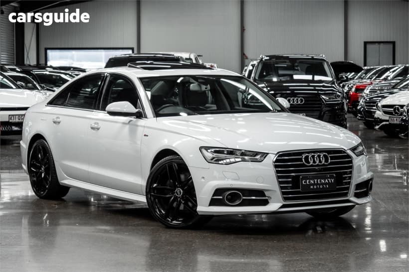 White 2015 Audi A6 Sedan 1.8 Tfsi