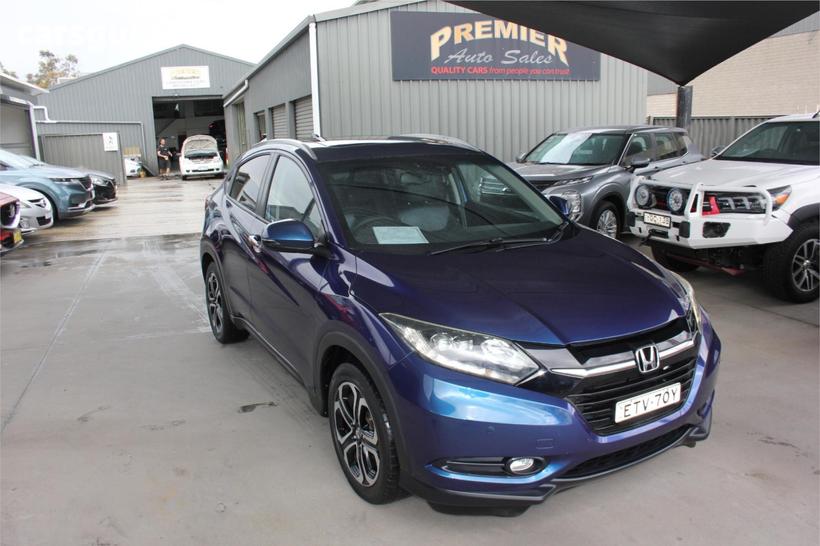 Blue 2015 Honda HR-V Wagon Vti-L