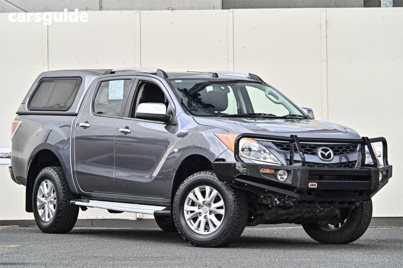 Grey 2015 Mazda BT-50 Dual Cab Utility Xtr (4X4)