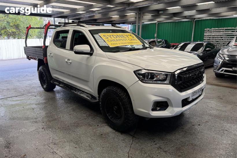 White 2019 LDV T60 Double Cab Utility Pro (4X4)