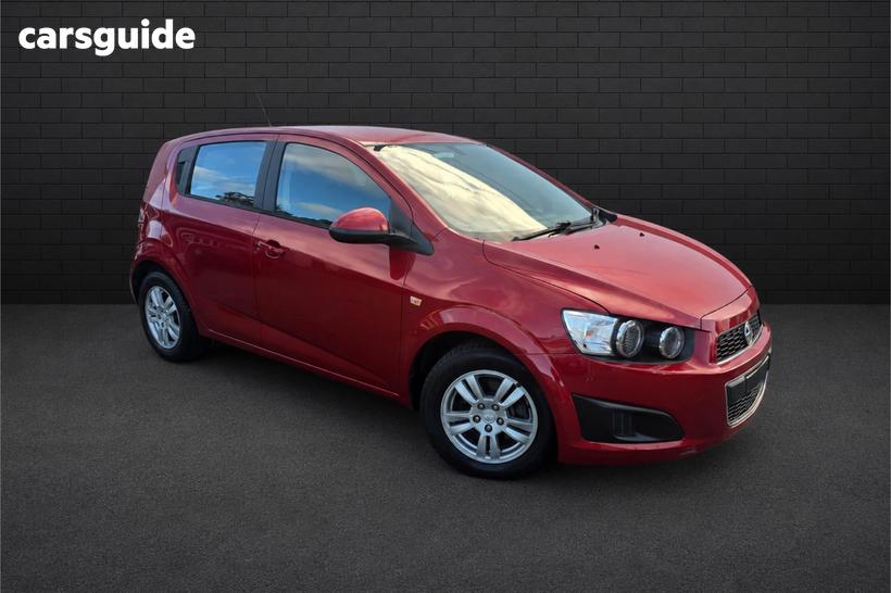 Red 2012 Holden Barina Hatchback