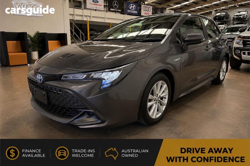 Grey 2022 Toyota Corolla Hatchback Ascent Sport Hybrid