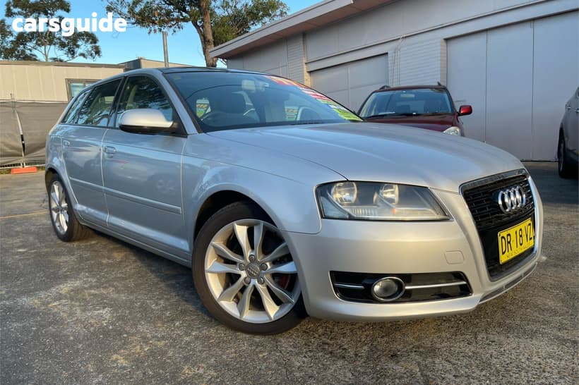 Silver 2011 Audi A3 Hatchback Sportback 1.8 Tfsi Ambition