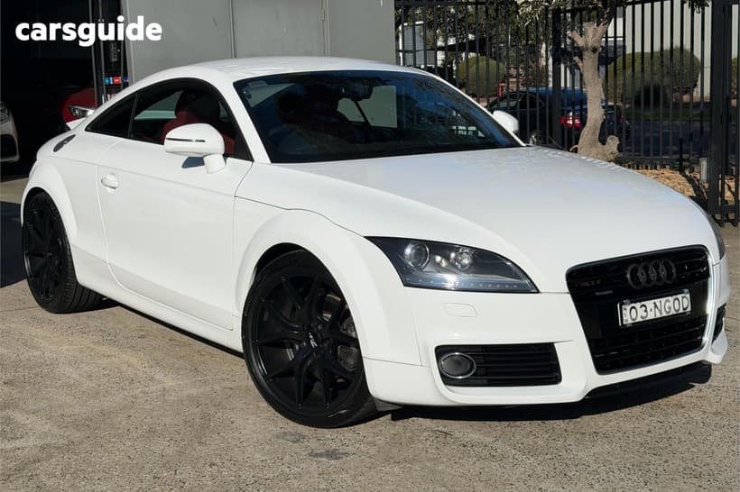 White 2010 Audi TT Coupe 2.0 Tfsi