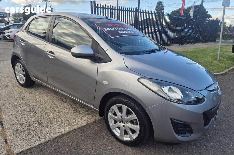 Silver 2013 Mazda 2 Hatchback Neo Sport