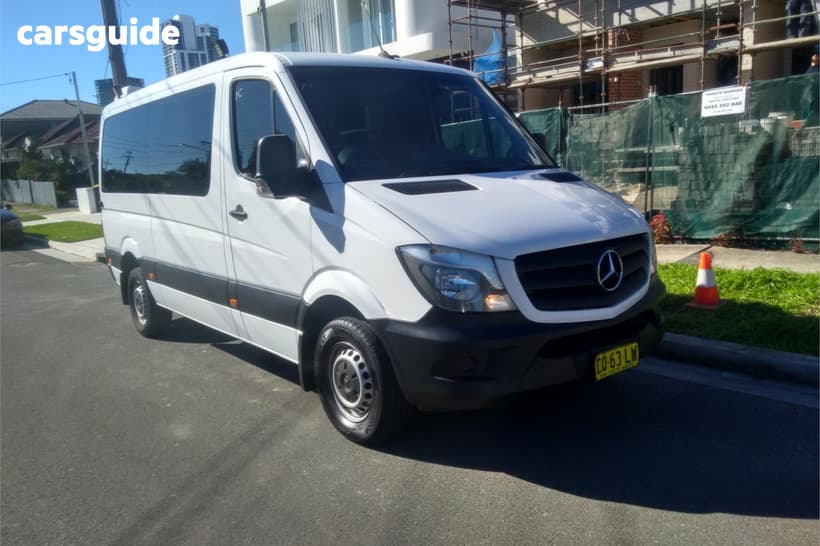 White 2018 Mercedes-Benz Sprinter Van 316Cdi Vs30 Mwb Rwd High Roof