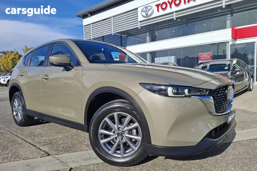 Beige 2022 Mazda CX-5 Wagon Maxx Sport (Fwd)