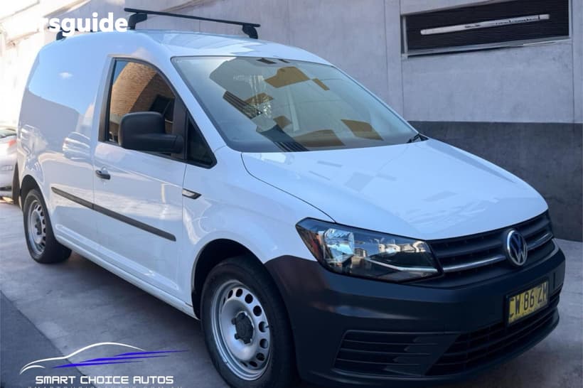 White 2019 Volkswagen Caddy Van Tsi220