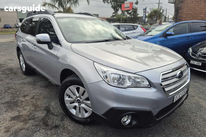 Silver 2016 Subaru Outback Wagon 2.0D
