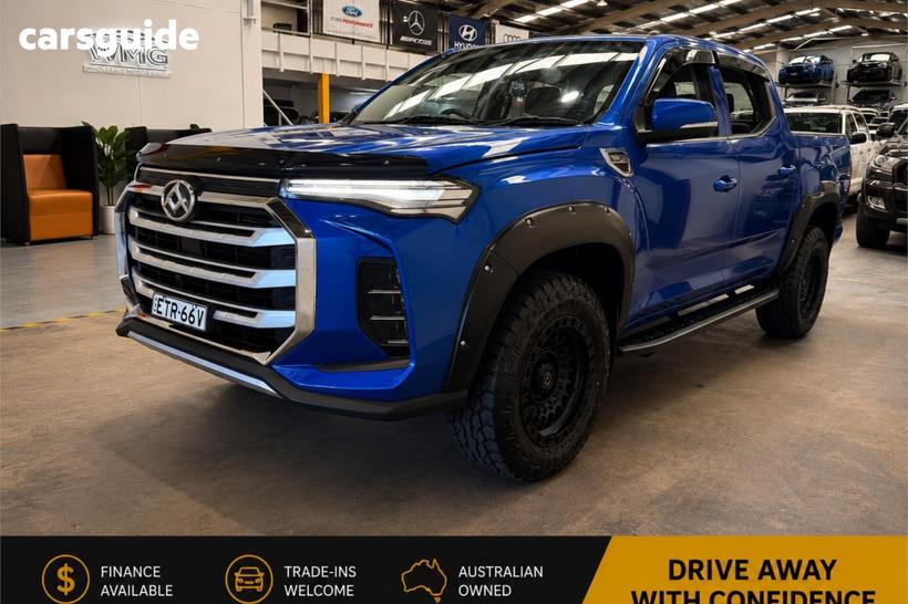 Blue 2022 LDV T60 Double Cab Utility Max Pro (4X4)