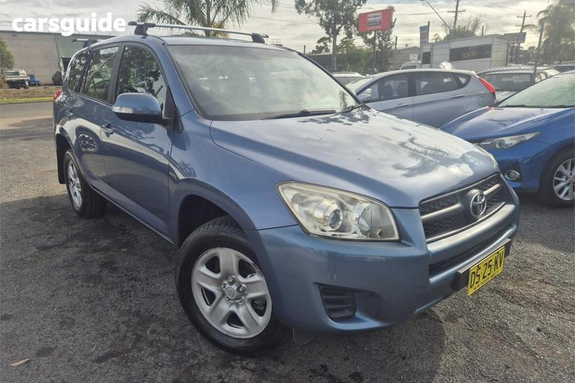 Blue 2009 Toyota RAV4 Wagon Cv (4X4)