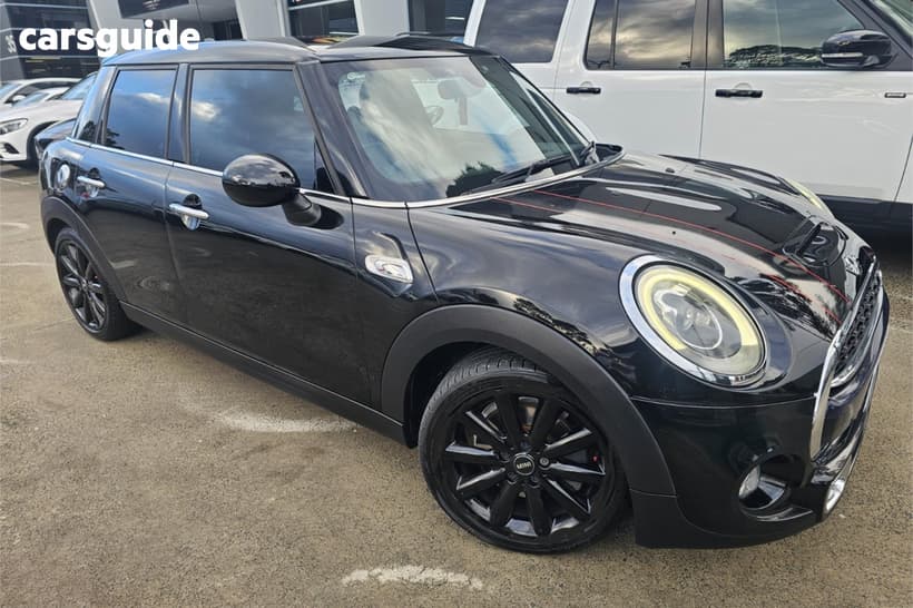 Black 2014 Mini Hatch Hatch COOPER S F