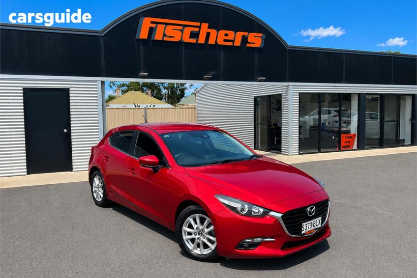 Red 2016 Mazda 3 Hatchback Touring