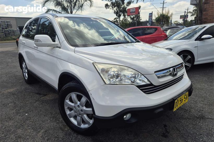 White 2008 Honda CR-V Wagon (4X4) Luxury
