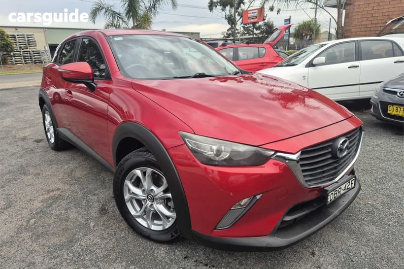 Red 2015 Mazda CX-3 Wagon Maxx (Awd)