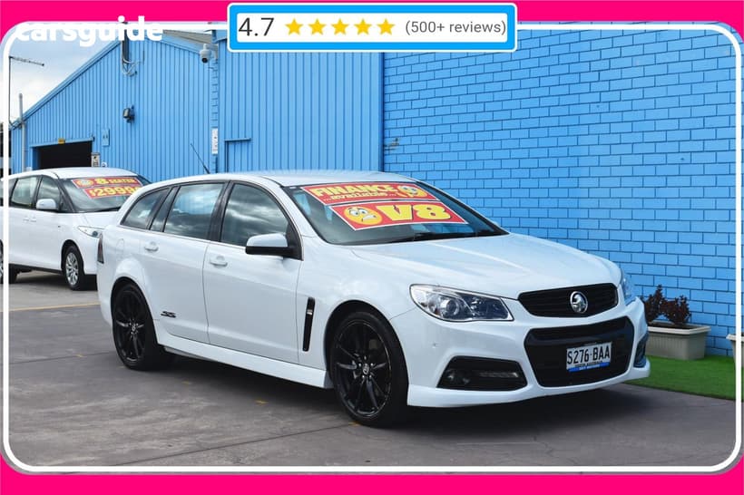 White 2014 Holden Commodore Sportswagon Ss-V