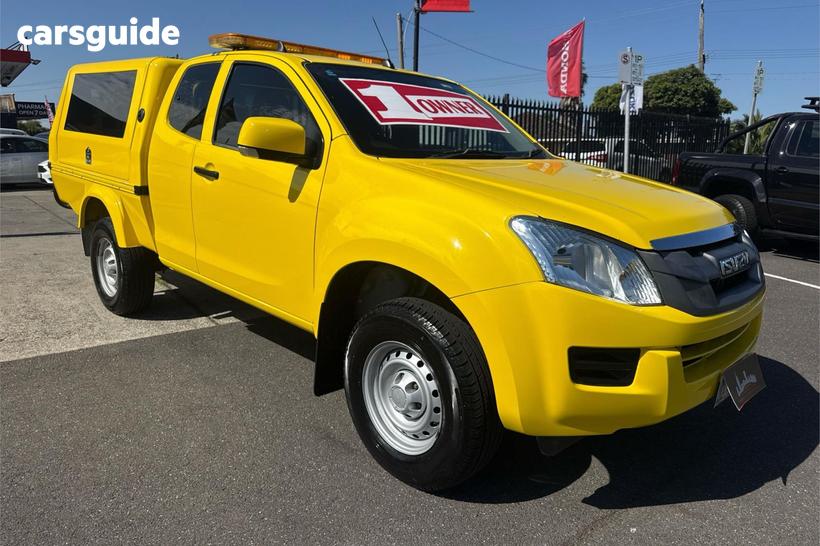 White 2016 Isuzu D-MAX Space Cab Utility Sx Hi-Ride (4X2)