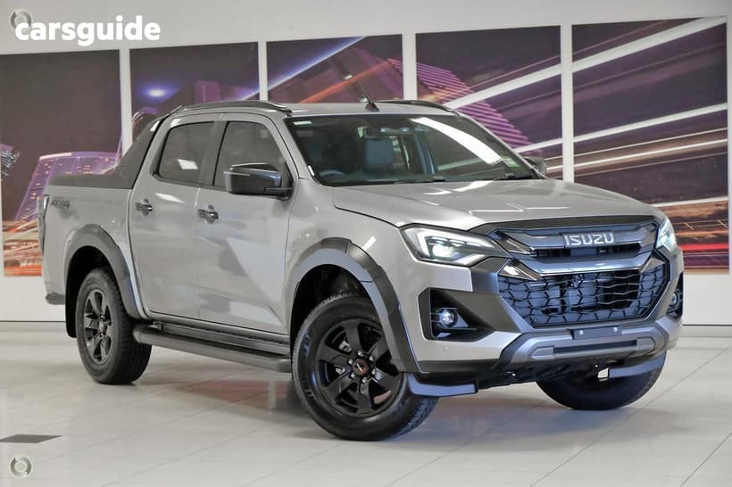 Silver 2026 Isuzu D-MAX Crew Cab Utility X-Terrain (4X4)