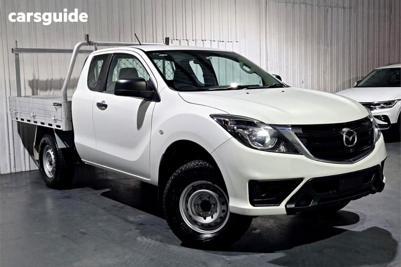 White 2018 Mazda BT-50 Freestyle Cab Chassis Xt (4X2)