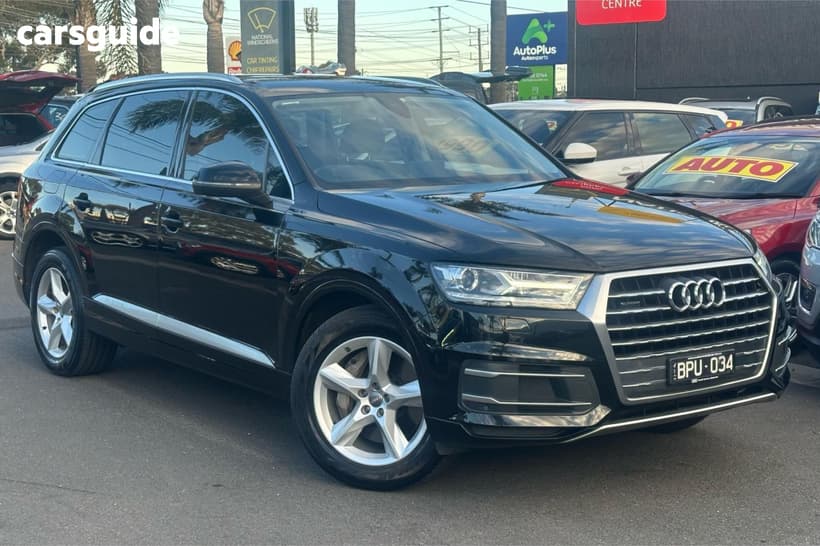 Black 2018 Audi Q7 Wagon 3.0 Tdi Quattro (160Kw)