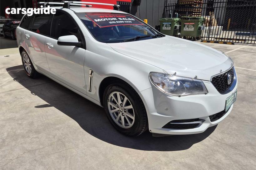 White 2016 Holden Commodore Sportswagon Evoke