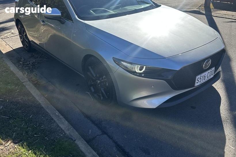 Silver 2020 Mazda 3 Hatchback G25 Astina
