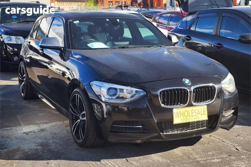 Black 2013 BMW 1 Hatch M135I R