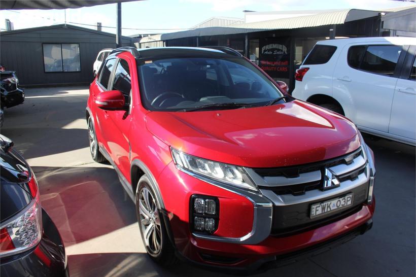Red 2019 Mitsubishi ASX Wagon Exceed (2Wd)